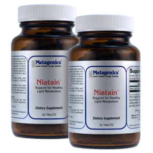 Metagenics Niatain Support for Healthy Lipid Metabolism 60 Tablets - TwinPak - The Oasis of Health