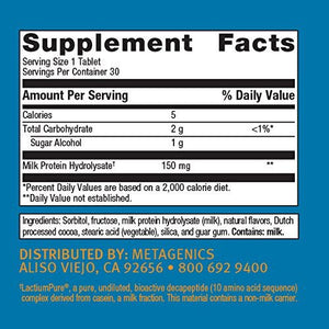 Metagenics NuSera Chocolate - 30 Chewable Tablets - The Oasis of Health