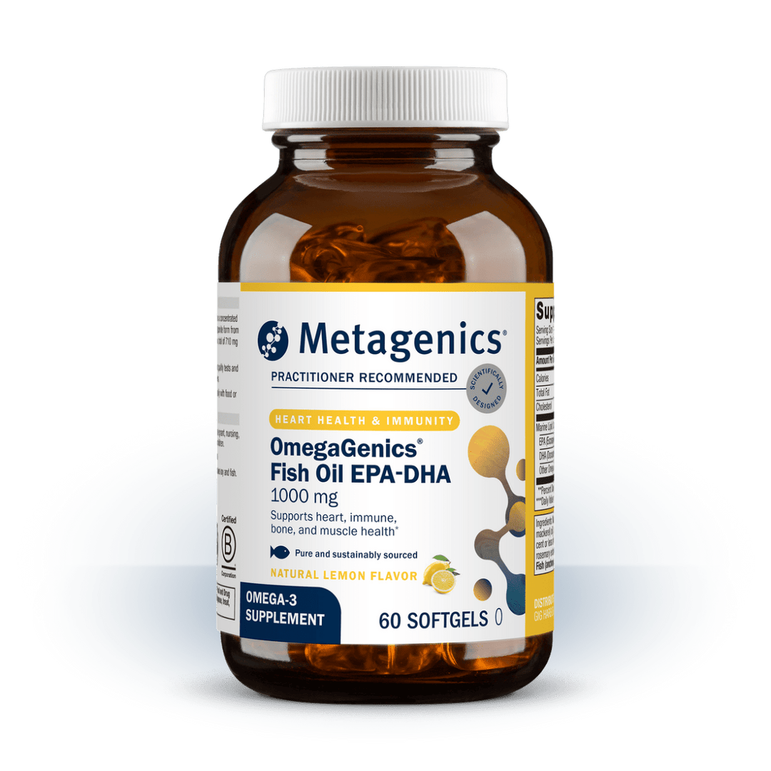 Metagenics OmegaGenics EPA - DHA 1000 60 softgels - 2 Pack - The Oasis of Health