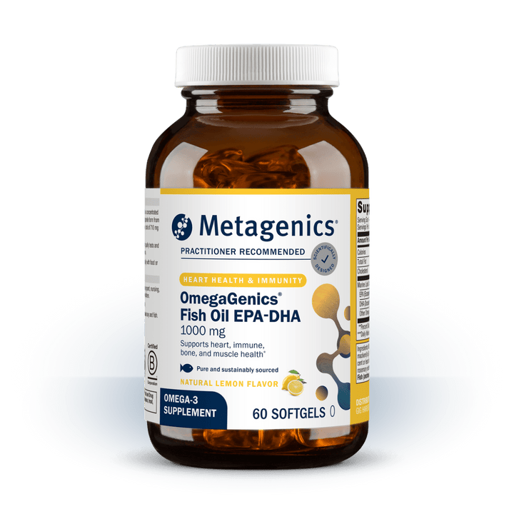 Metagenics OmegaGenics EPA - DHA 1000 60 softgels - 2 Pack - The Oasis of Health