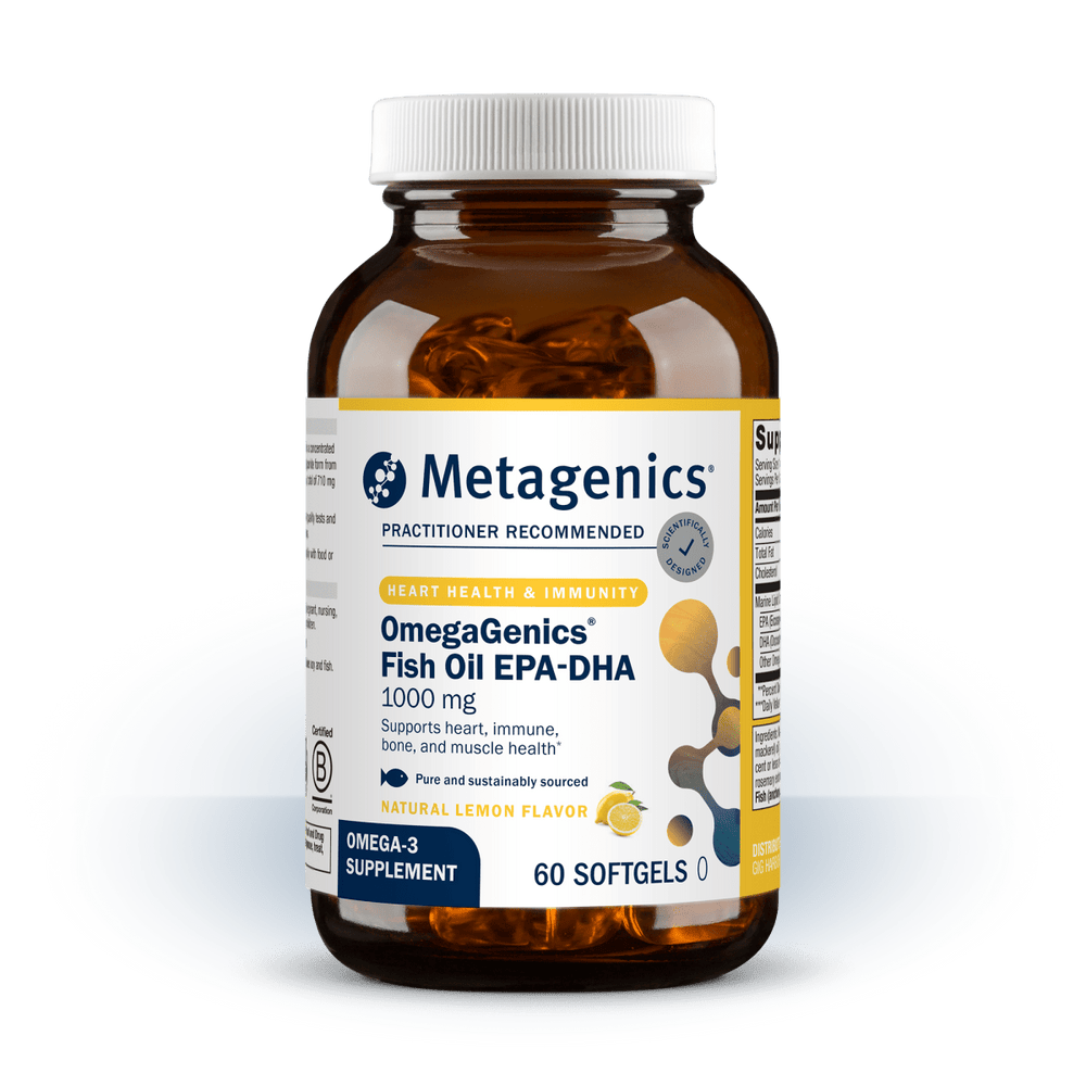 Metagenics OmegaGenics EPA - DHA 1000 60 softgels - 2 Pack - The Oasis of Health