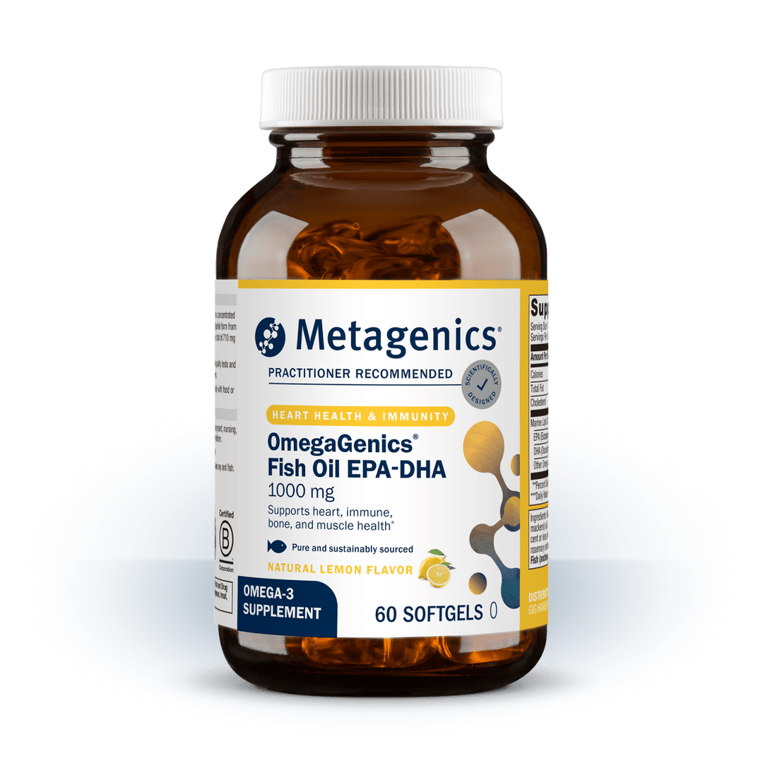 Metagenics OmegaGenics EPA - DHA 1000 60 softgels - 2 Pack - The Oasis of Health