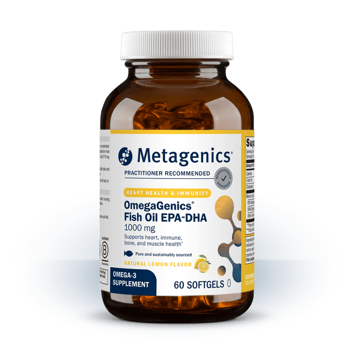 Metagenics OmegaGenics EPA - DHA 1000 60 softgels - 2 Pack - The Oasis of Health