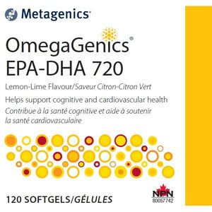 Metagenics OmegaGenics EPA - DHA 720mg - 120 Count - The Oasis of Health