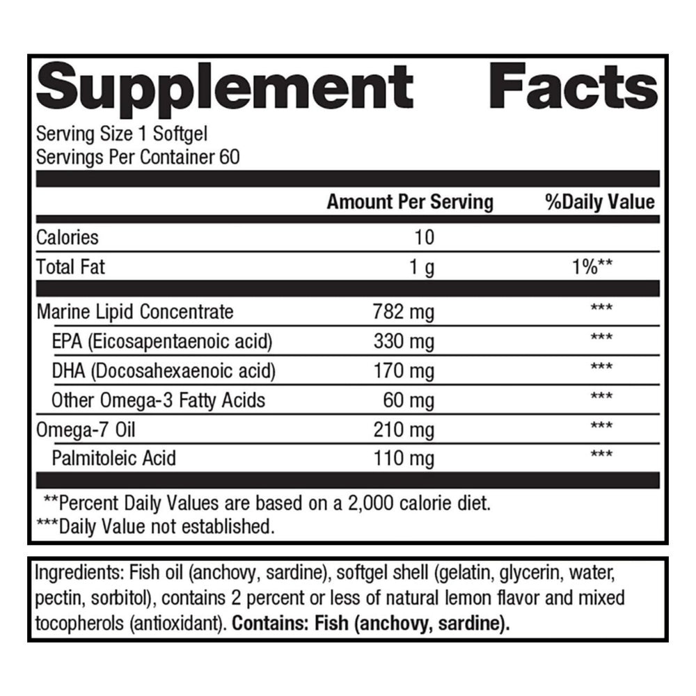 Metagenics OmegaGenics Mega 10 60 Softgels - The Oasis of Health