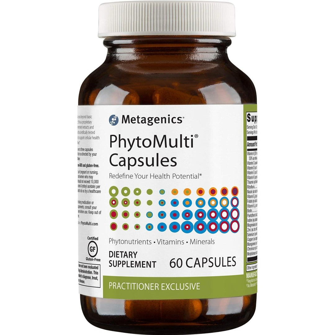 Metagenics PhytoMulti - Daily Multivitamin Supplement with Phytonutrients, Vitamins and Minerals for Multidimensional Health Support - 60 Tablets, 20 Day Supply - The Oasis of Health