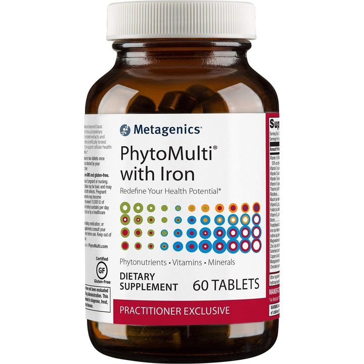 Metagenics Phytomulti with Iron 60 Tablets - The Oasis of Health