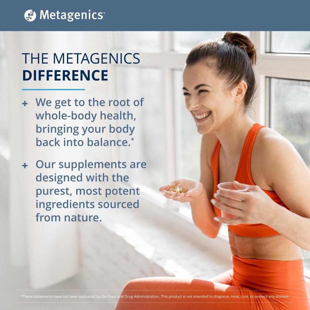 Metagenics Rapid Relief - Herbal Supplement for Occasional Discomfort in The Back, Joints &amp; Muscles* - Includes Turmeric &amp; Boswellia Extract - 20 Softgels - The Oasis of Health