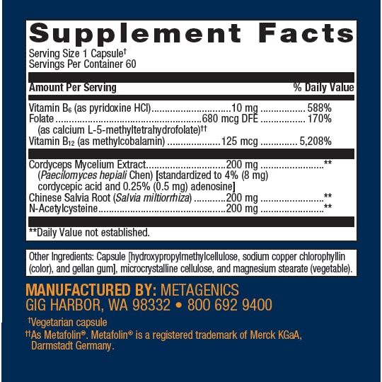 Metagenics Renagen DTX Capsules, 60 Count - The Oasis of Health