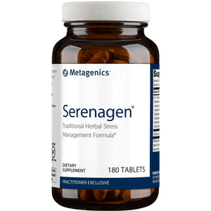Metagenics Serenagen, Traditional Herbal Stress Management Formula with Asian Ginseng Root to Help Adjust to Stressful Environmental Challenges - 180 Tablets - The Oasis of Health