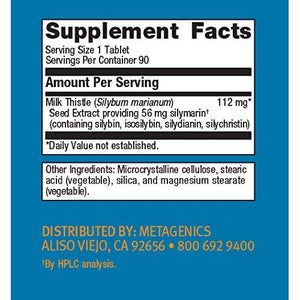 Metagenics - Silymarin 80, 90 Count - The Oasis of Health