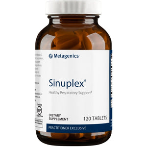 Metagenics Sinuplex Supplement with Vitamin C, Quercetin and Bromelain to Help Support Healthy Respiratory Function - 120 Tablets - The Oasis of Health