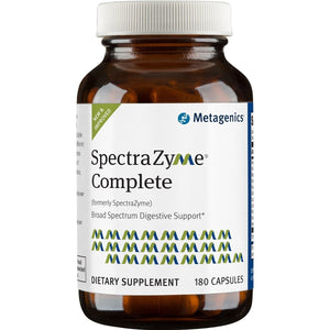 Metagenics SpectraZyme Complete Broad Spectrum Enzyme Supplement to Help Support a Healthy Digestive System - 180 Capsules - The Oasis of Health