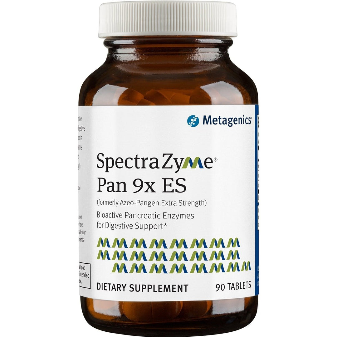 Metagenics SpectraZyme? Pan 9X ES ? Bioactive Pancreatic Enzymes for Digestive Support* ? 90 Servings - The Oasis of Health