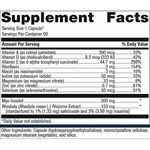 Metagenics Thyrosol - Vitamin and Mineral Supplement to Support Healthy Thyroid Function and Stress Related Fatigue - 90 Capsules - The Oasis of Health