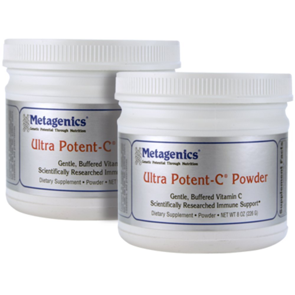 Metagenics Ultra Potent - C 8 oz. (226 g) Powder (Approx 122 Servings) - TwinPak - The Oasis of Health