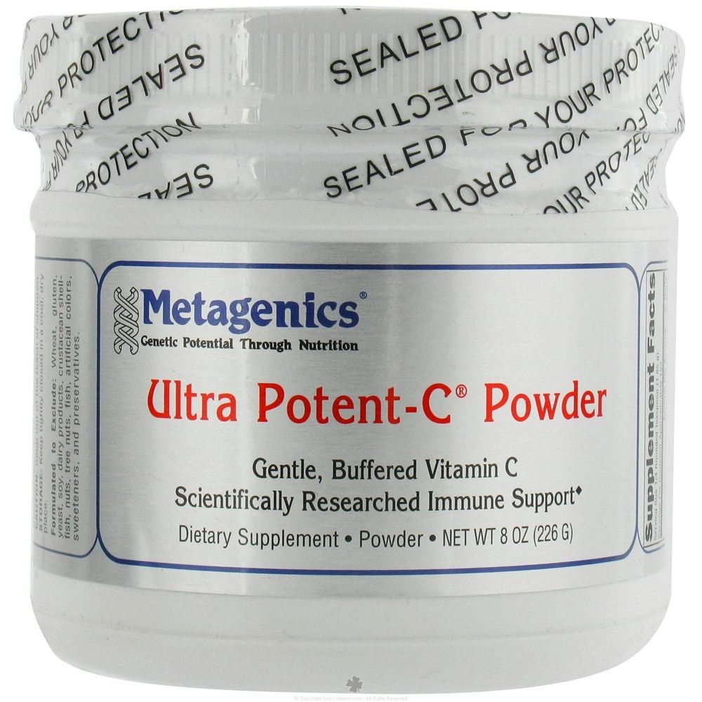 Metagenics - Ultra Potent - C Powder (122 svgs) [Health and Beauty] - The Oasis of Health