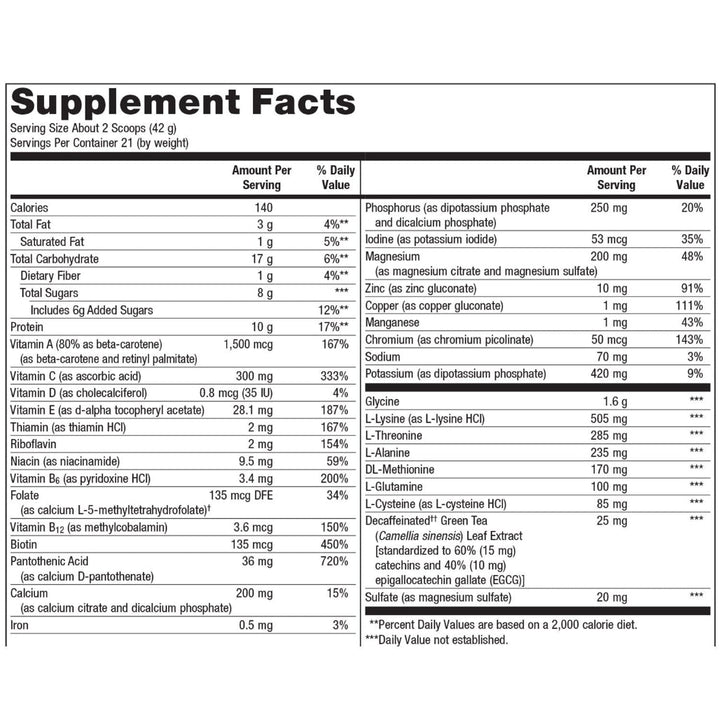Metagenics UltraClear Plus Original Vanilla 31.11oz - The Oasis of Health