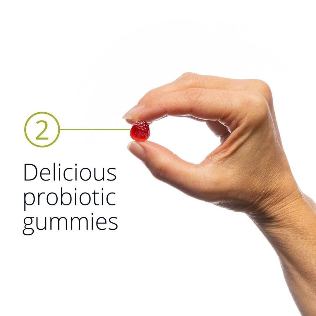 Metagenics - UltraFlora 3 in 1 Daily Probiotic Supplement to Support Gut and Immune Health for Adults and Children* - 60 Gummies - The Oasis of Health