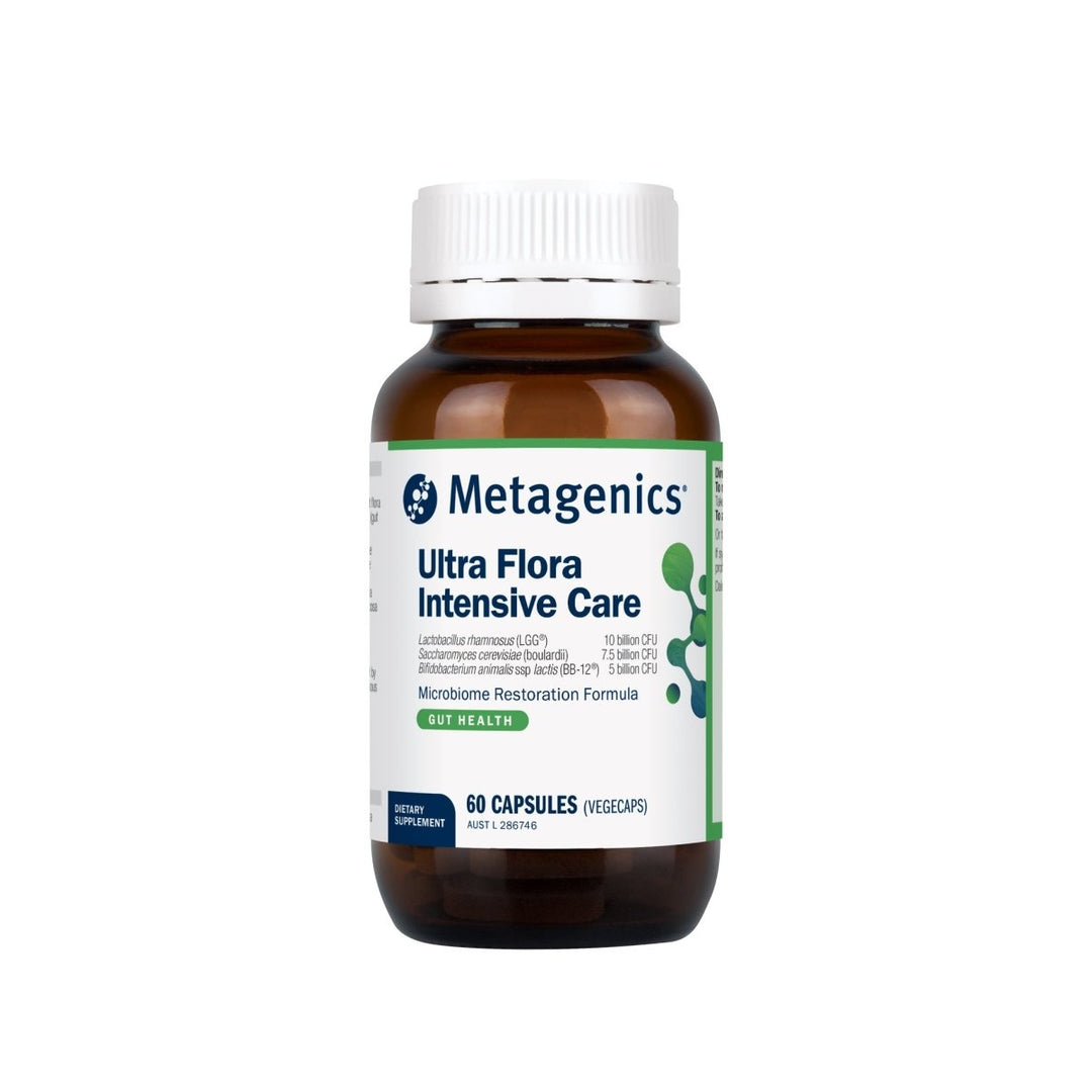 Metagenics UltraFlora Intensive Care 60 Capsules - 2 Pack - The Oasis of Health