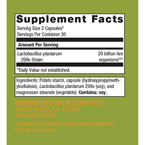 Metagenics UltraFlora? Intensive Care ?Probiotic ? Occasional GI Discomfort* | 60 Count - The Oasis of Health