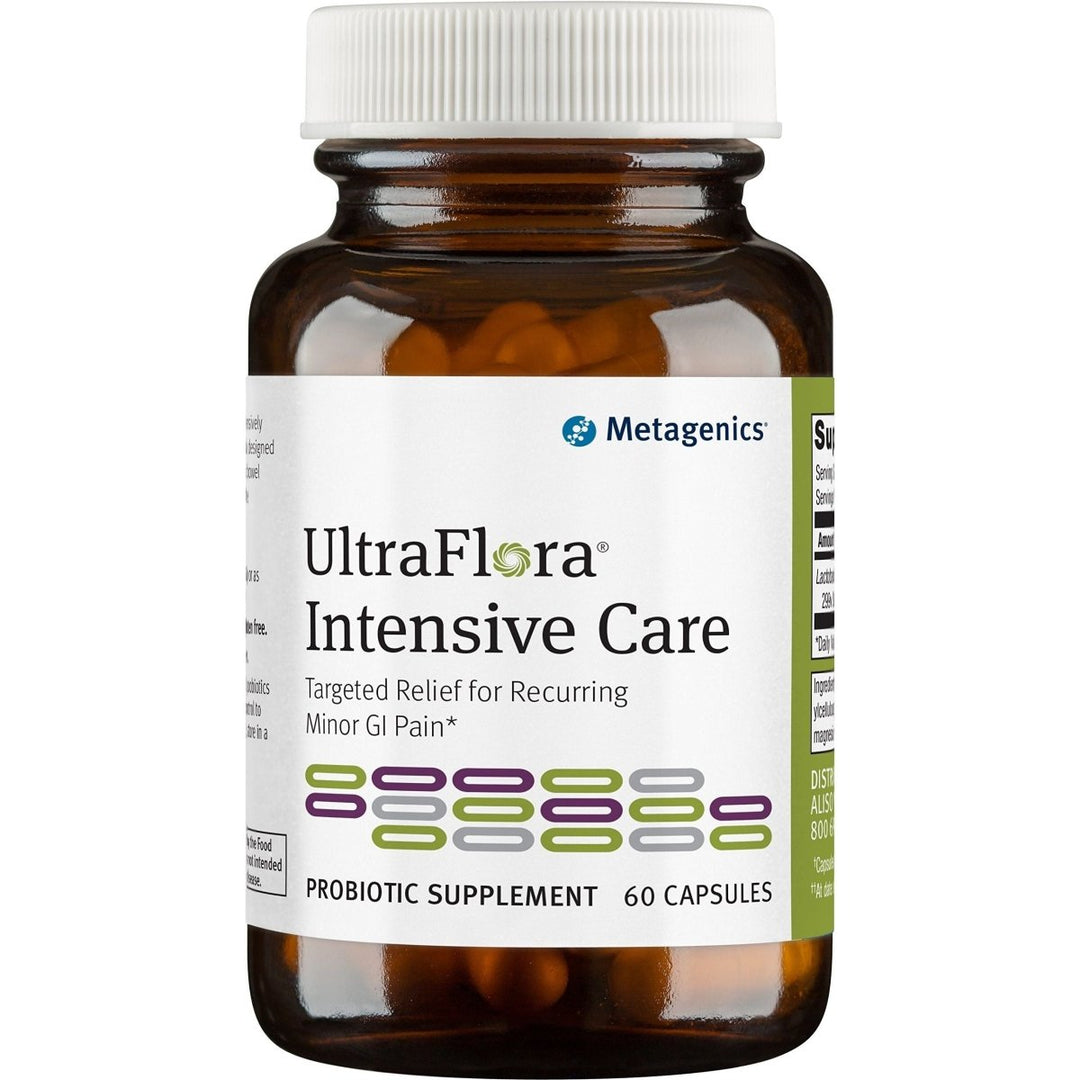 Metagenics UltraFlora? Intensive Care ?Probiotic ? Occasional GI Discomfort* | 60 Count - The Oasis of Health