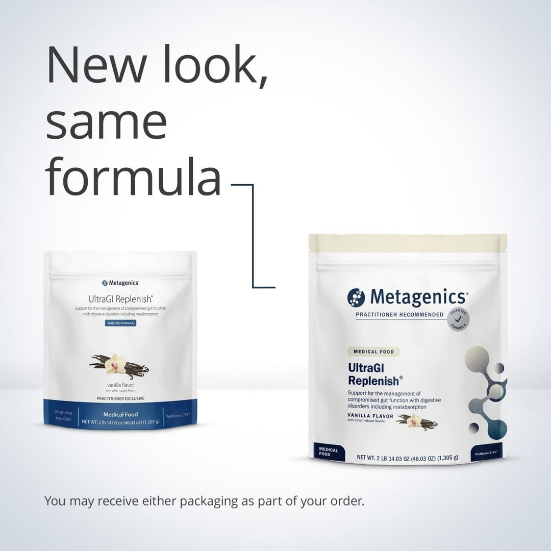 Metagenics UltraGI Replenish Vanilla 30 Servings - The Oasis of Health