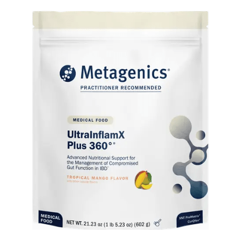 Metagenics UltraInflamX Plus 360 Mango 14 Servings - The Oasis of Health