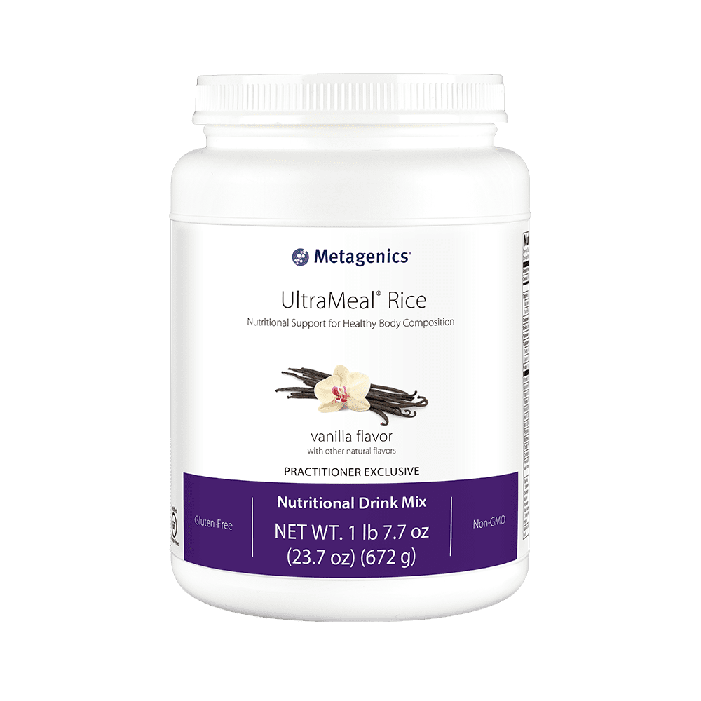 Metagenics UltraMeal Rice Vanilla 14 servings - The Oasis of Health