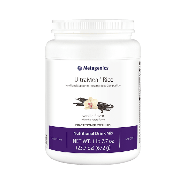 Metagenics UltraMeal Rice Vanilla 14 servings - The Oasis of Health