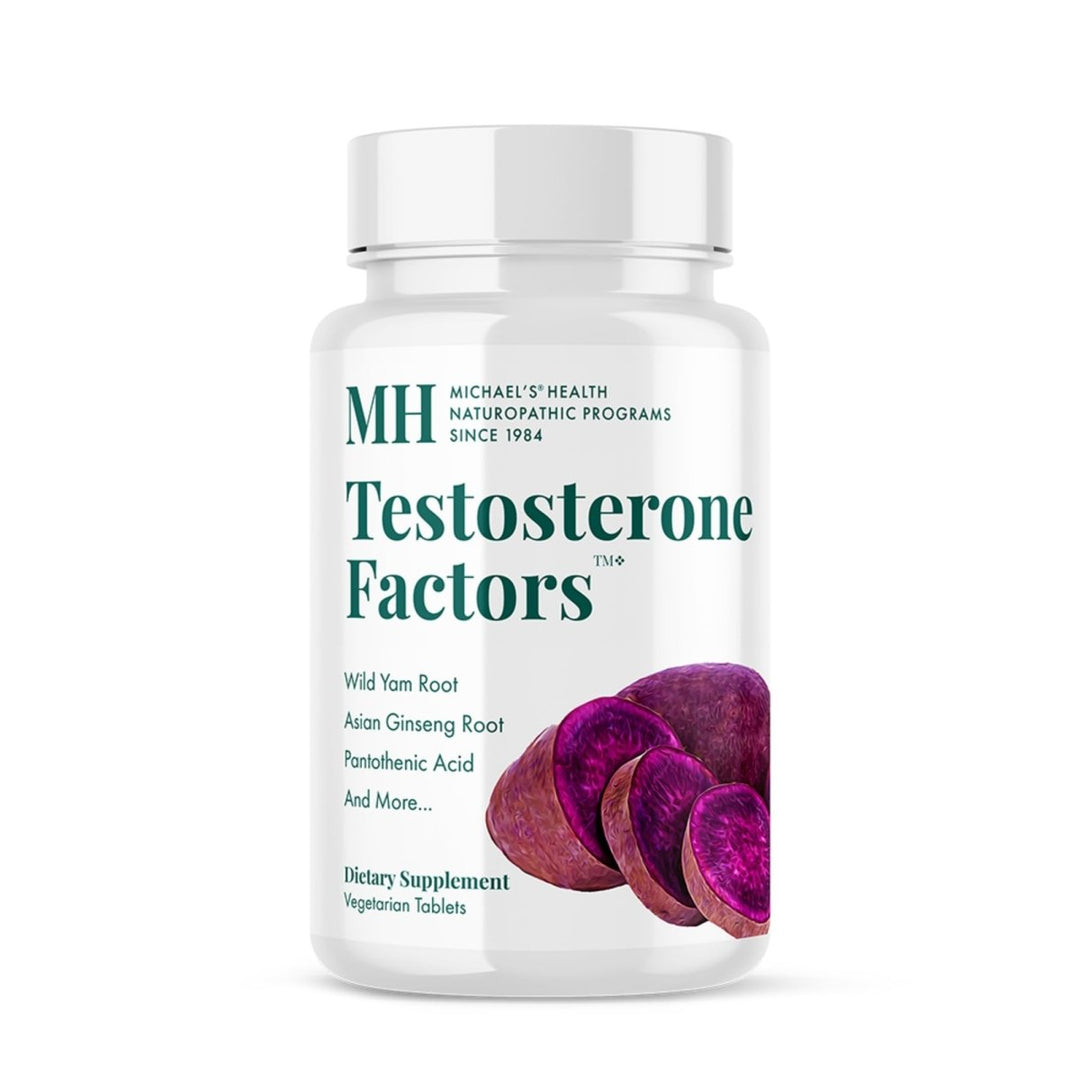 Michael's Naturopathic Programs - Testosterone Factors - 120 Vegetarian Tablets - The Oasis of Health