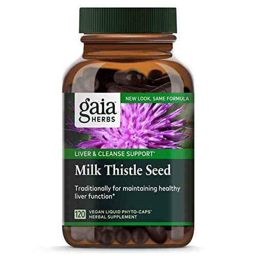 Milk Thistle Gaia Herbs 120 VCaps - The Oasis of Health