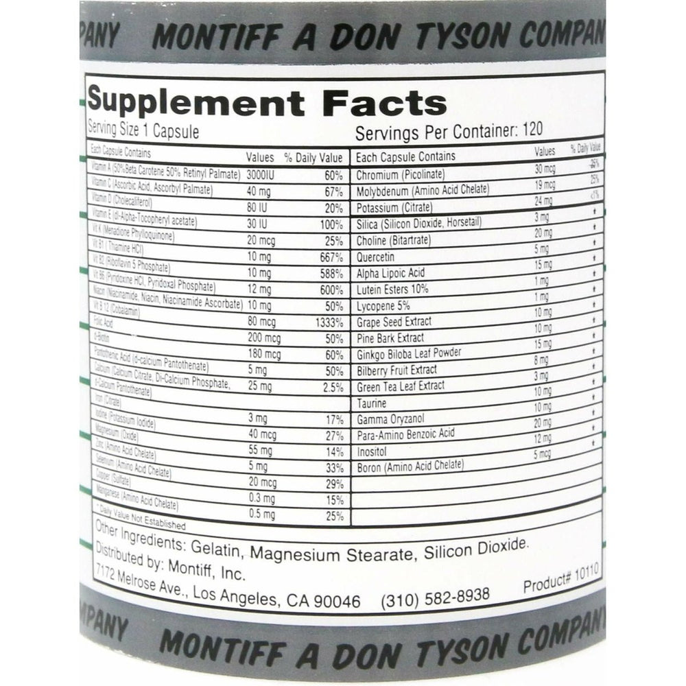 Montiff Vita - Minz Plus, 120 Capsules - The Oasis of Health