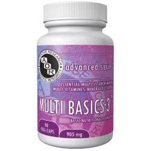 Multi Basics 3 (180 VeggieCaps) Brand: A.O.R Advanced Orthomolecular Research - The Oasis of Health