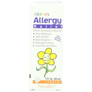 Natrabio Children's Allergy Relief, 1 Ounce - The Oasis of Health
