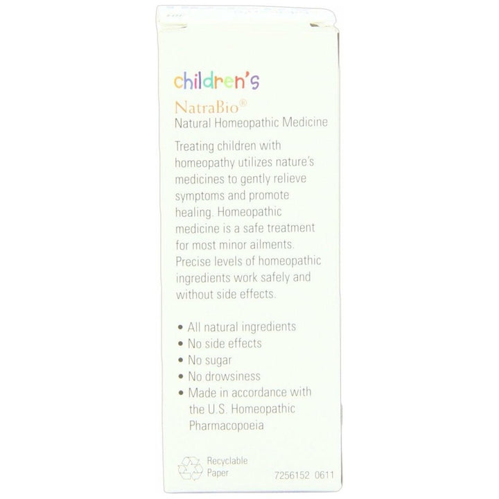 Natrabio Children's Allergy Relief, 1 Ounce - The Oasis of Health