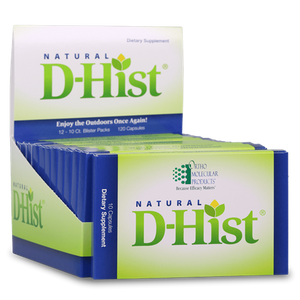 Dark Slate Blue Ortho Molecular Natural D-Hist Blister Pack 10 Capsules - 10 Pack