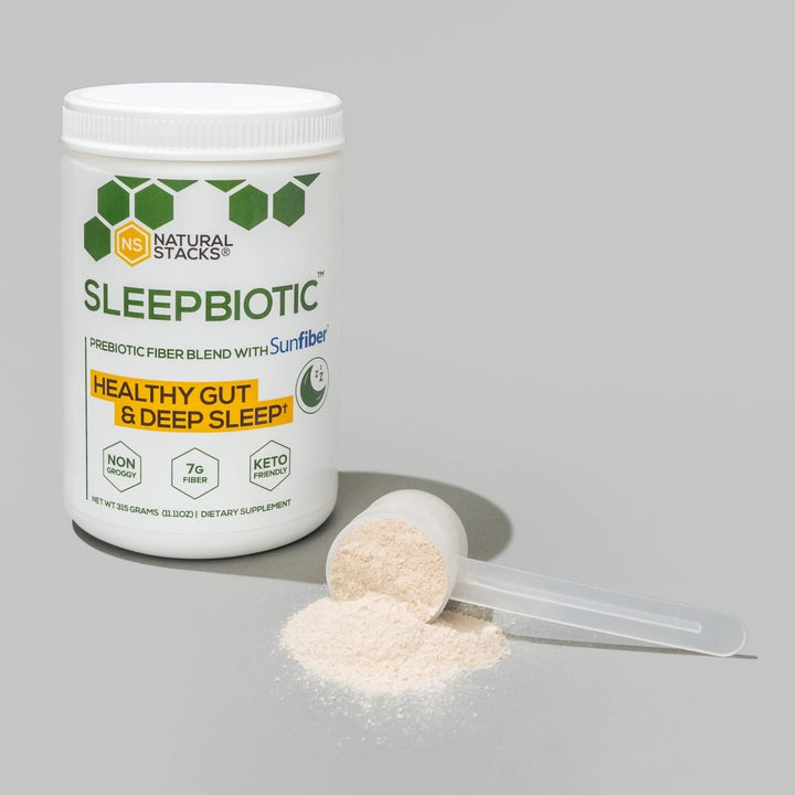 Natural Stacks - SleepBiotic Prebiotic Fiber Blend - 292 Grams - The Oasis of Health