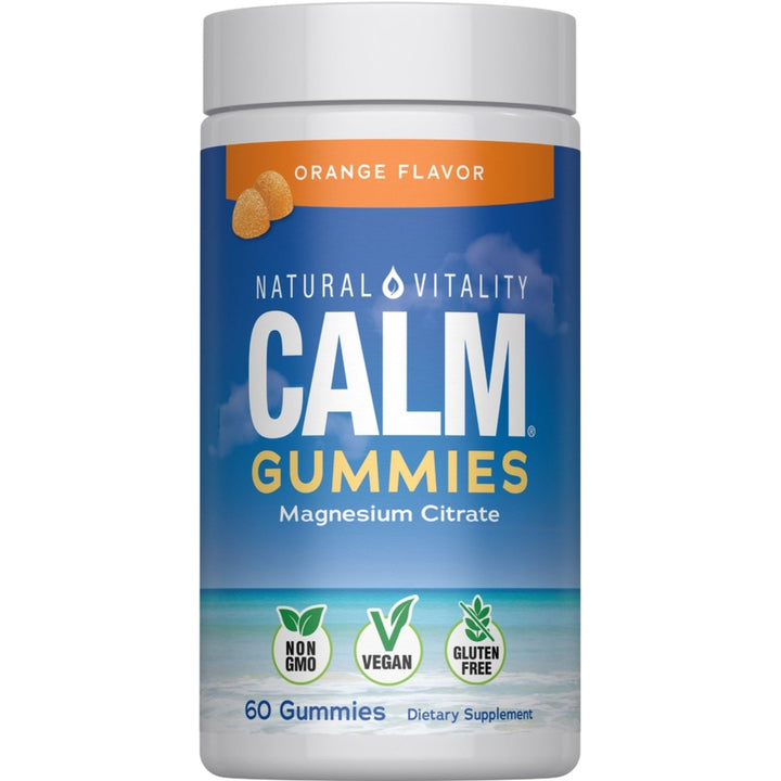 Natural Vitality Calm Orange Flavor 60 Gummies - The Oasis of Health