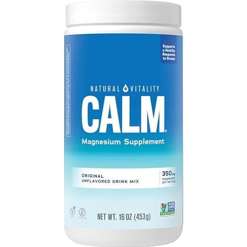 Natural Vitality Calm Original Unflavored 16oz - The Oasis of Health