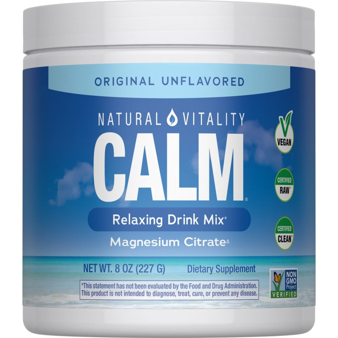 Natural Vitality Calm Original Unflavored 8oz - The Oasis of Health