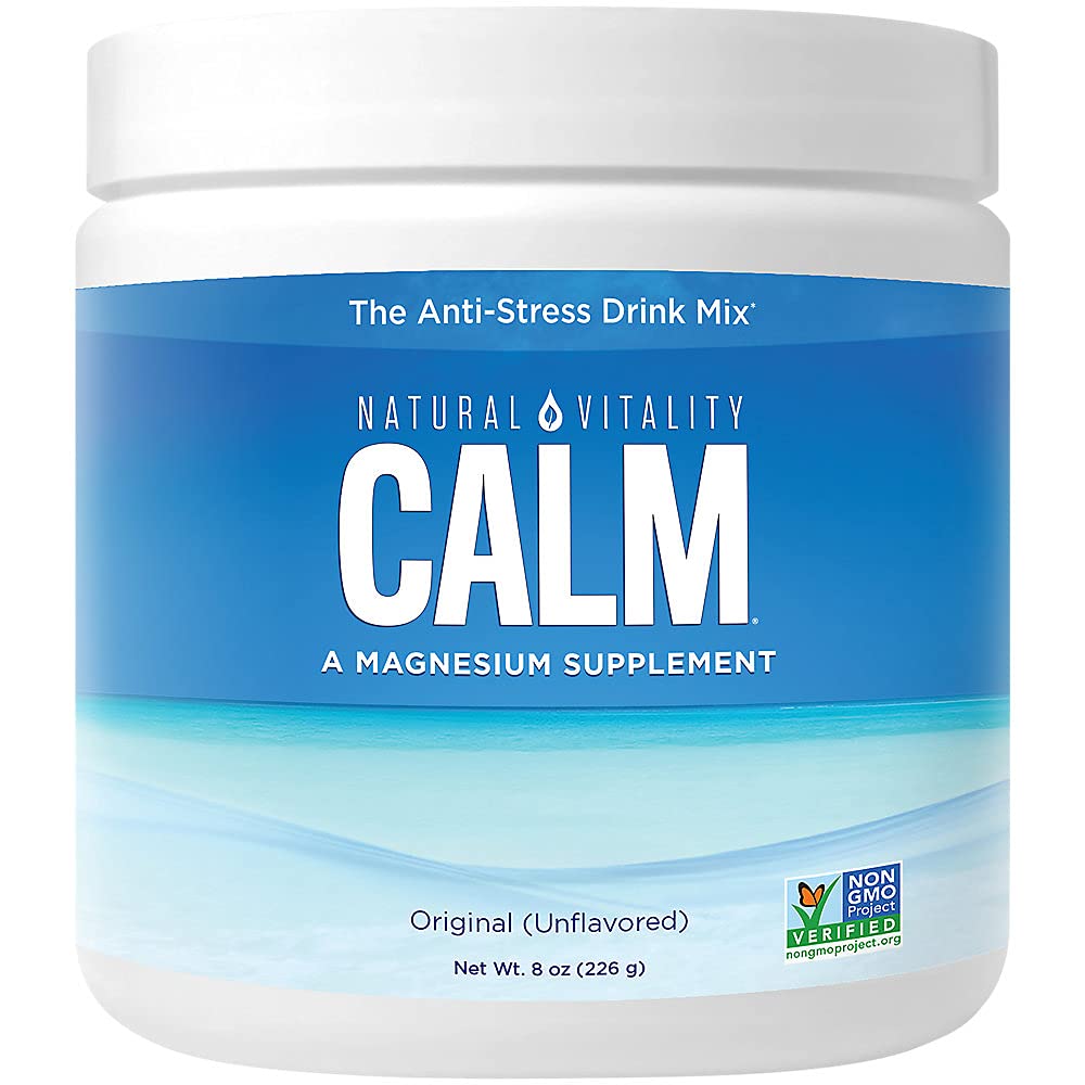 Natural Vitality Calm Original Unflavored 8oz - The Oasis of Health