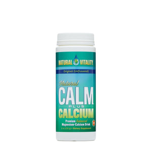 Natural Vitality Calm Plus Calcium Unflavored 8 oz - The Oasis of Health