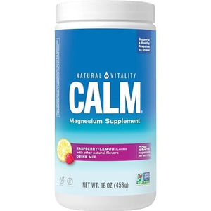 Natural Vitality Calm Raspberry Lemon 16 oz - The Oasis of Health