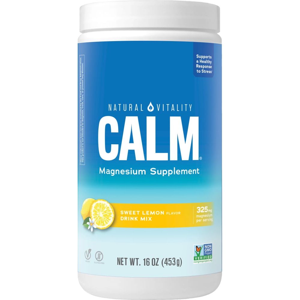 Natural Vitality Calm Sweet Lemon 16oz - The Oasis of Health