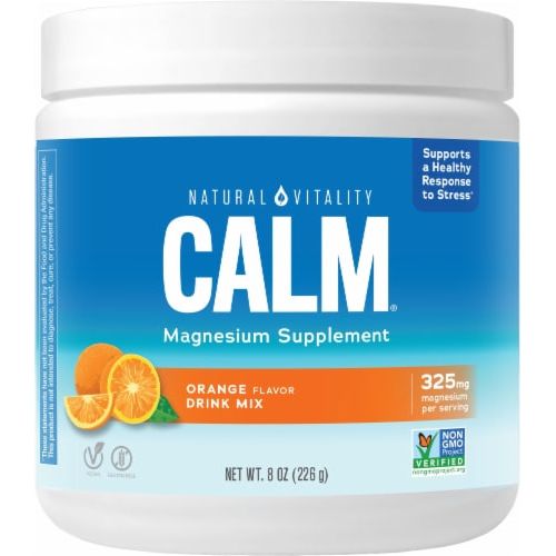 Natural Vitality Natural Calm Orange 8oz - The Oasis of Health