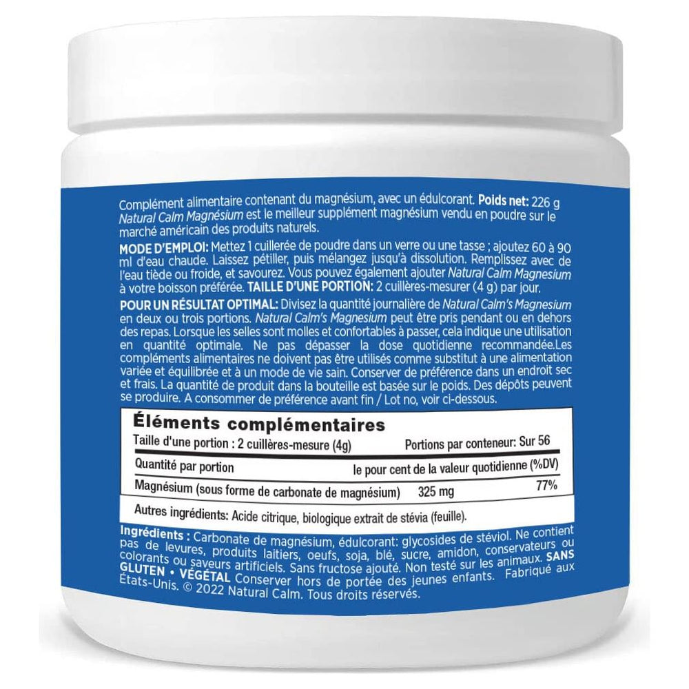 NATURAL VITALITY Original Calm Magnesium Drink Mix, 8 OZ - The Oasis of Health