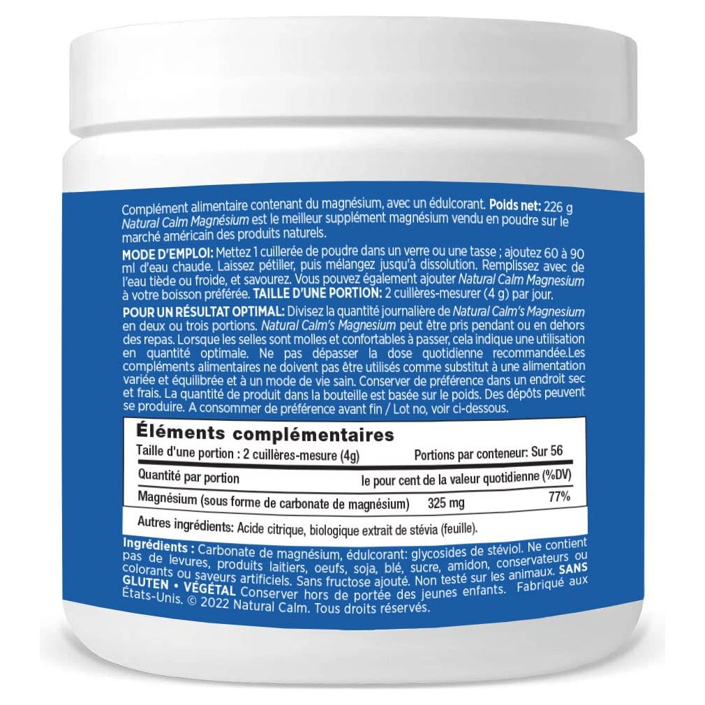 NATURAL VITALITY Original Calm Magnesium Drink Mix, 8 OZ - The Oasis of Health