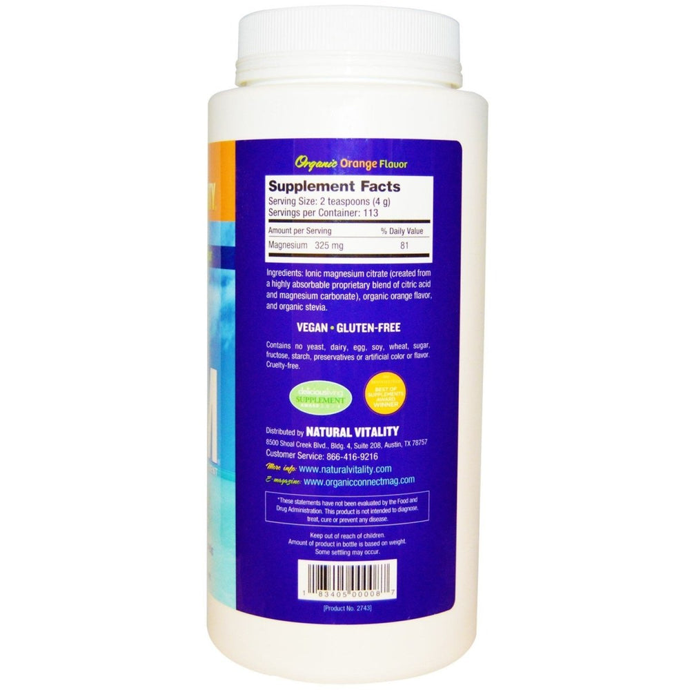 Natural Vitality Vitamin Calm Orange - The Oasis of Health
