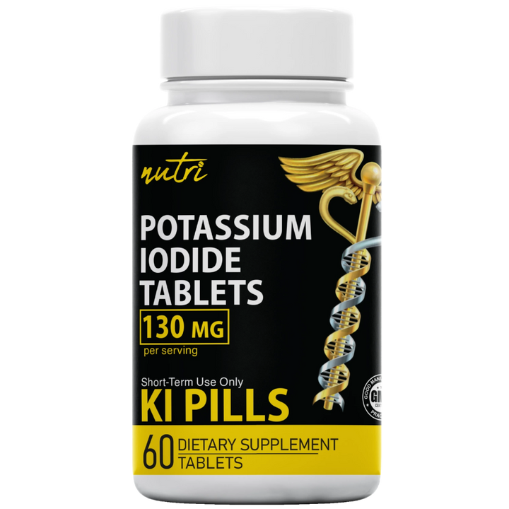 Nature's Vision - Potassium Iodide 60 mg. - 60 Tablets - The Oasis of Health